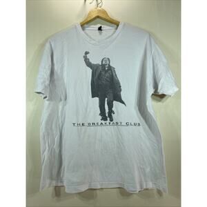 The Breakfast Club John Bender White T-shirt Men’s Size Large 46” Y2K
